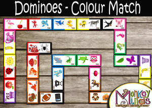 DOMINOES - COLOUR MATCH - Monkey Minds