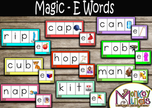 LANGUAGE - MAGIC-E WORDS - Monkey Minds