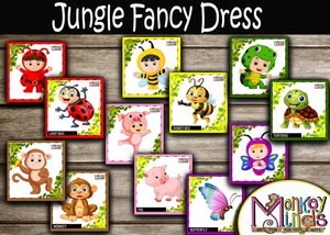 MATCH IT - JUNGLE FANCY DRESS - Monkey Minds