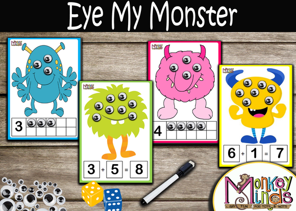 MATH - EYE MY MONSTER - Monkey Minds