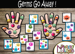 MATH - GERMS GO AWAY! - Monkey Minds