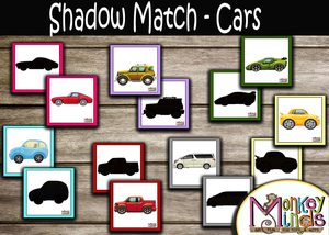 SHADOW MATCH - CARS - Monkey Minds